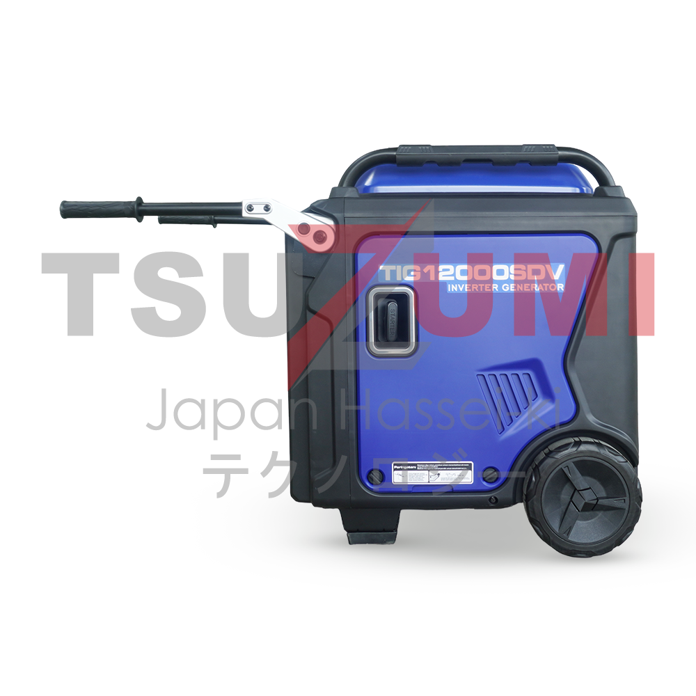 Genset Silent Inverter 12 KVA 10 KW Bensin & LPG 3 Phase TIG12000SDV