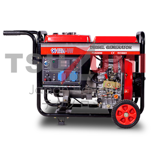 Genset Open Diesel FAW-FW FDG3000 3.75 kVa 3 kW