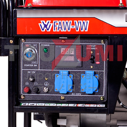 Genset Open Diesel FAW-FW FDG3000 3.75 kVa 3 kW