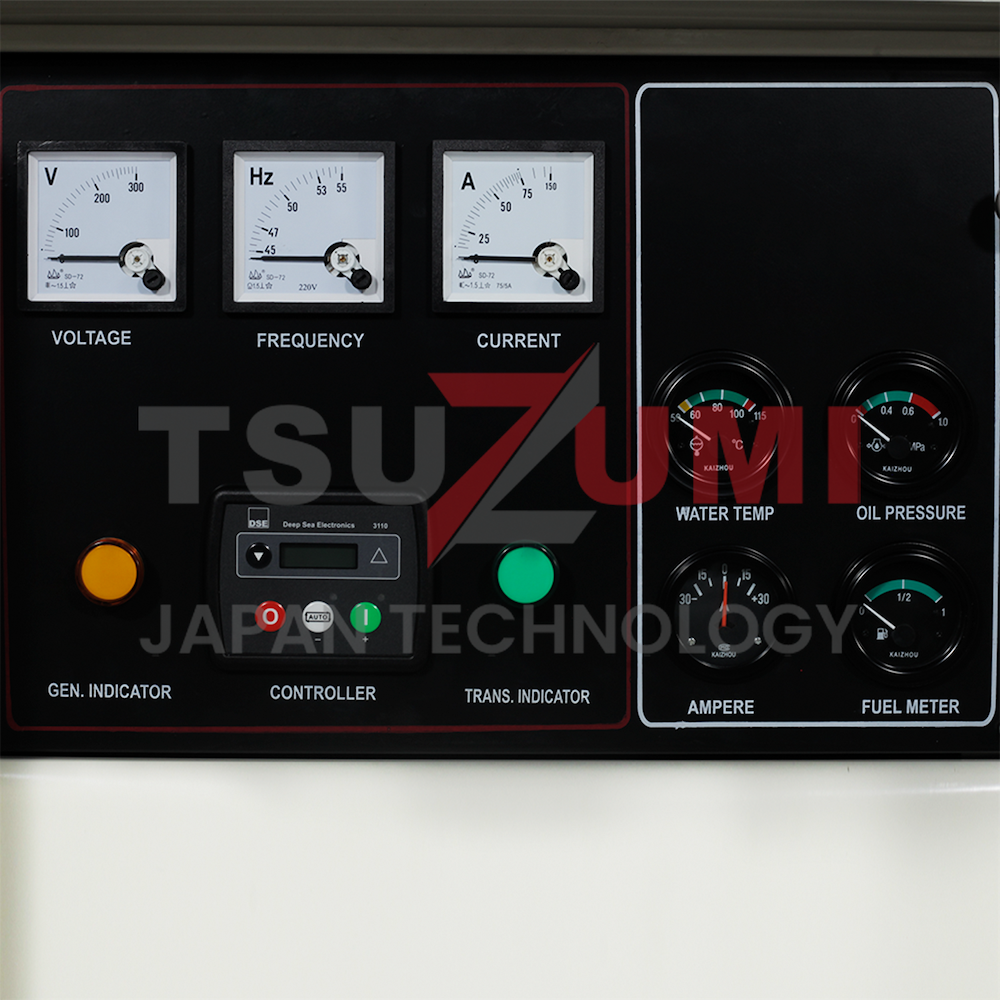 Genset Silent Diesel TYG 12.5-1 KVA 10 KW 1 Phase