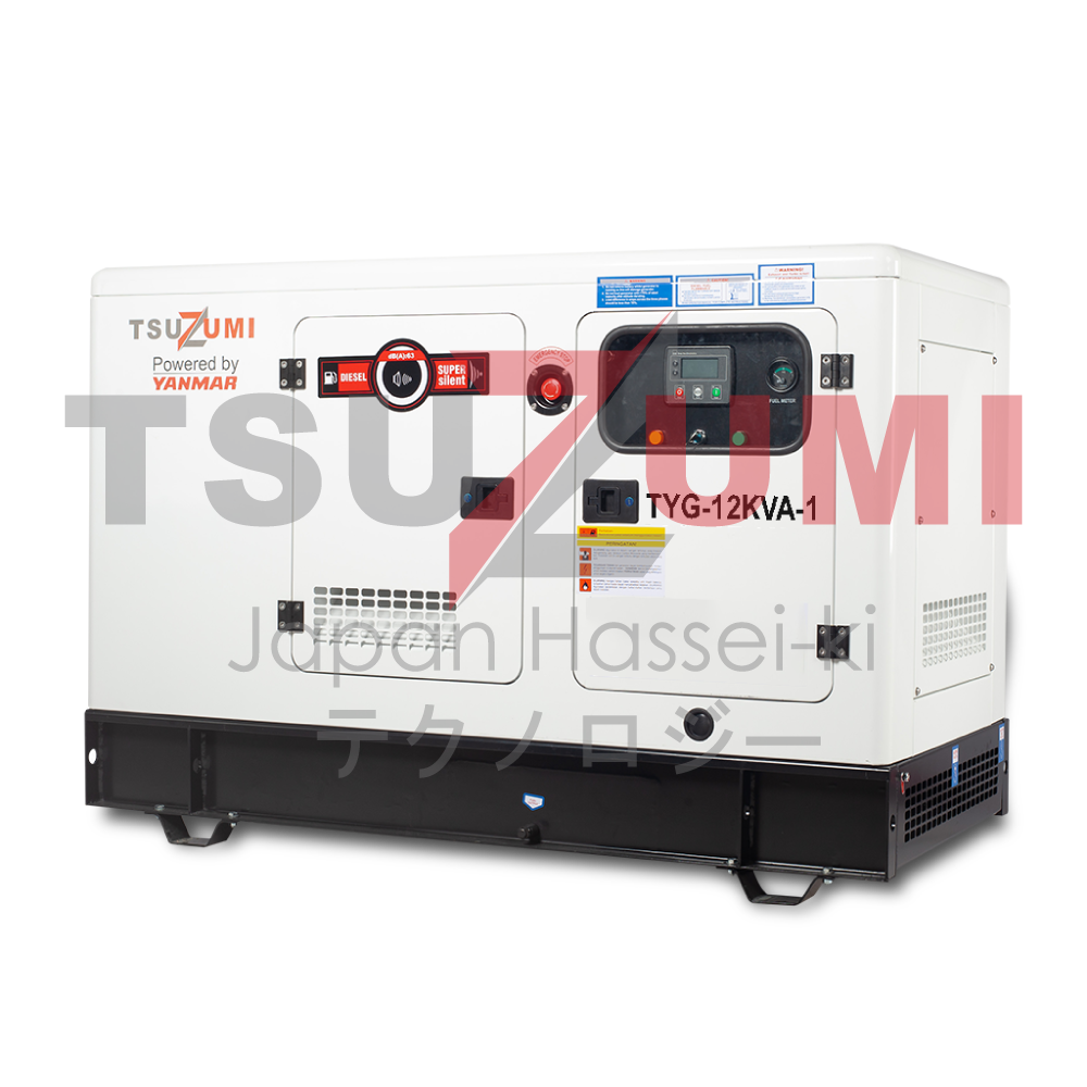 Genset Silent Diesel TYG 12.5-1 KVA 10 KW 1 Phase