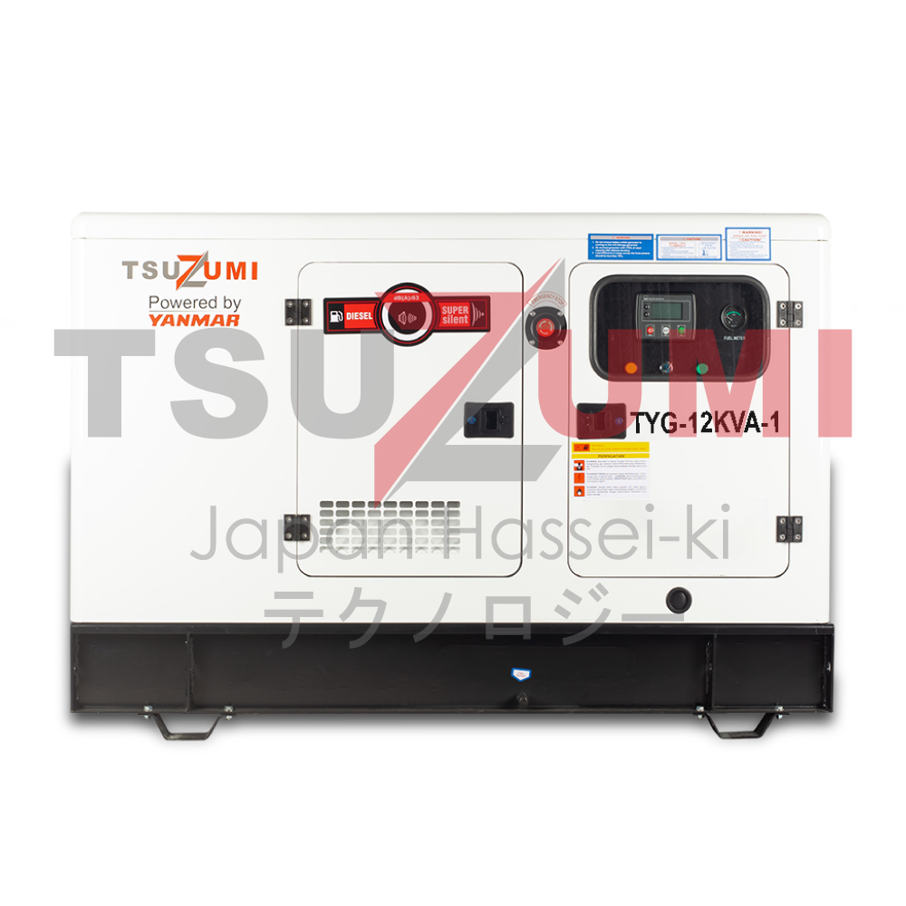 Genset Silent Diesel TYG 12.5-1 KVA 10 KW 1 Phase