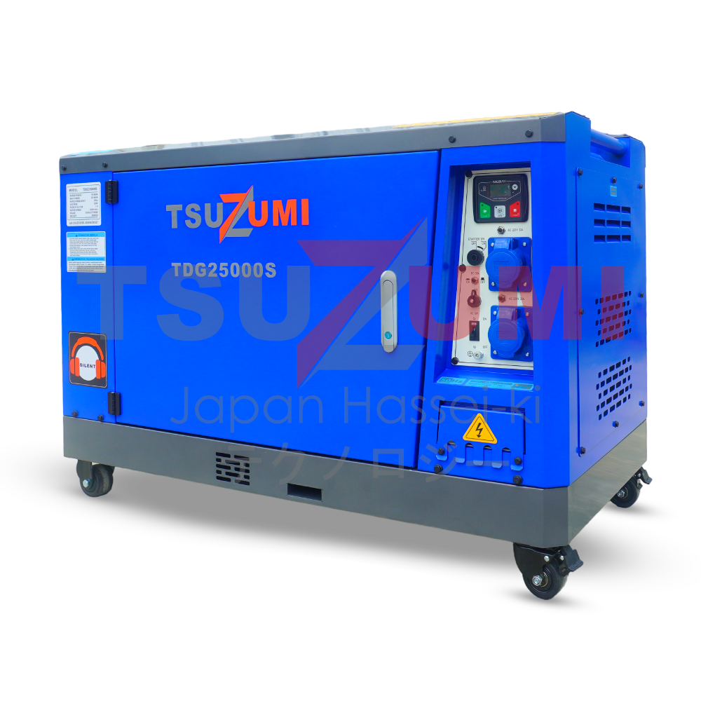 Genset Silent Diesel TDG25000S 25 KVA 20 KW 1 Phase