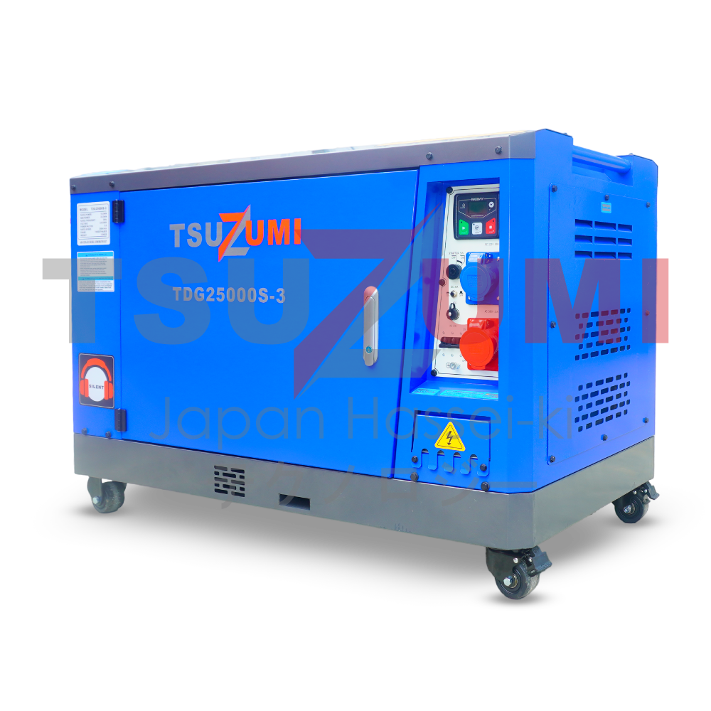 Genset Silent Diesel TDG25000-3 25 KVA 20 KW 3 Phase