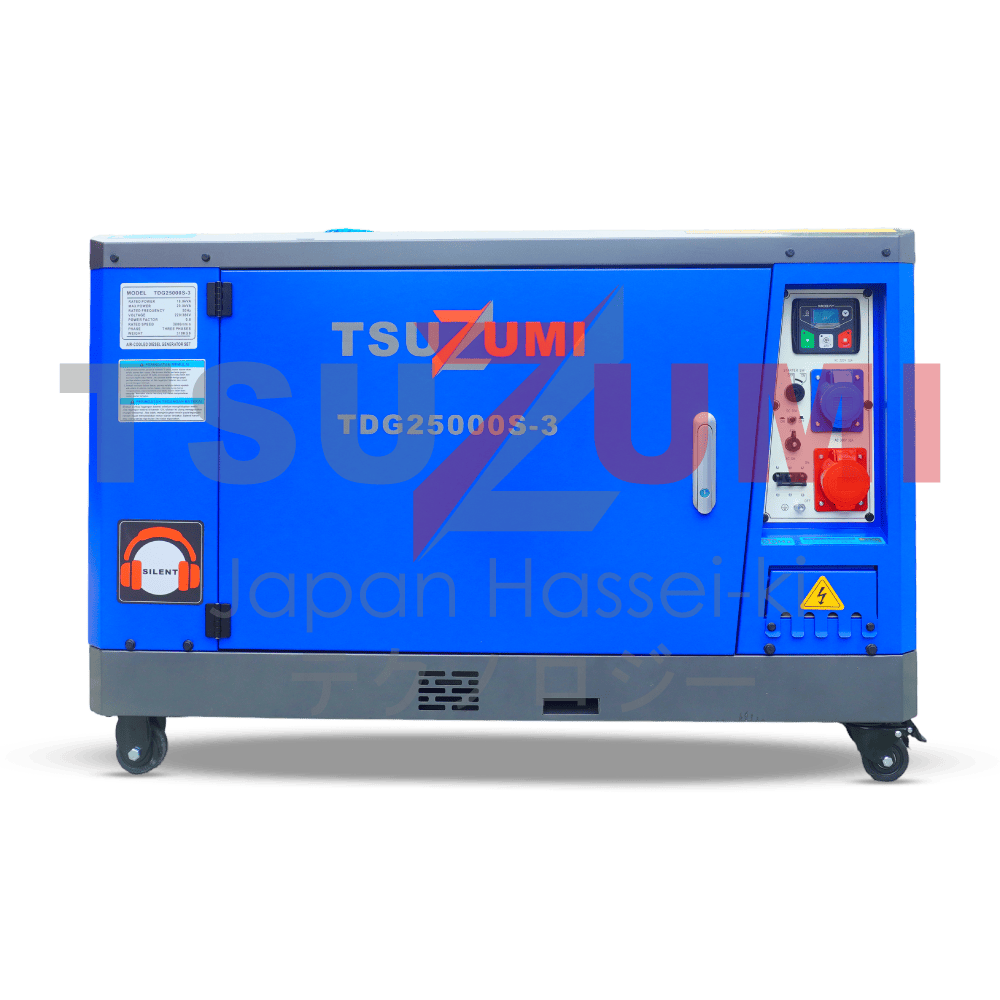 Genset Silent Diesel TDG25000-3 25 KVA 20 KW 3 Phase