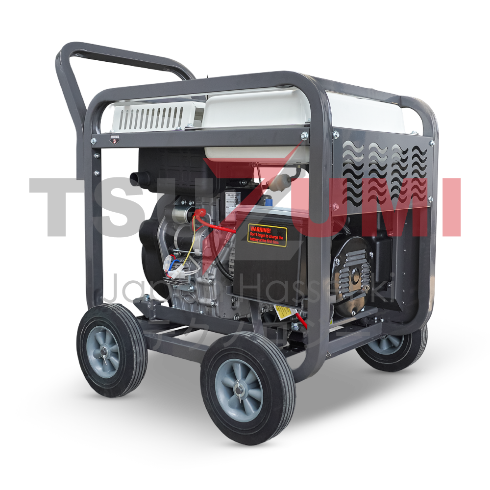 Genset Open Diesel 12 KVA 10 KW 1 Phase TDG12000