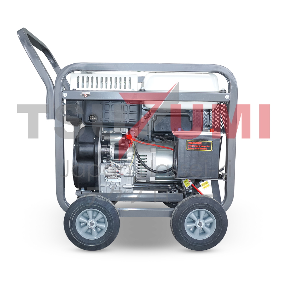 Genset Open Diesel 12 KVA 10 KW 1 Phase TDG12000
