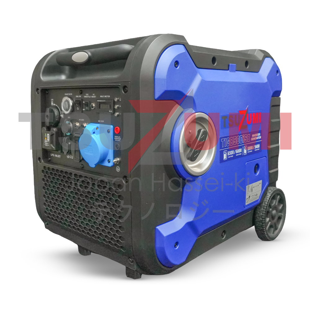 Genset Silent Inverter 8 KVA 6 KW Bensin 1 Phase TIG8500ISE