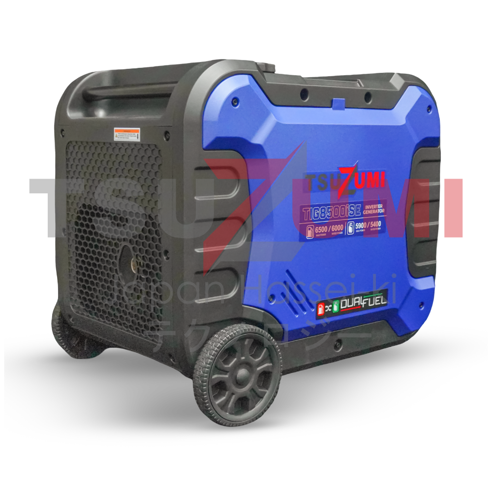 Genset Silent Inverter 8 KVA 6 KW Bensin 1 Phase TIG8500ISE