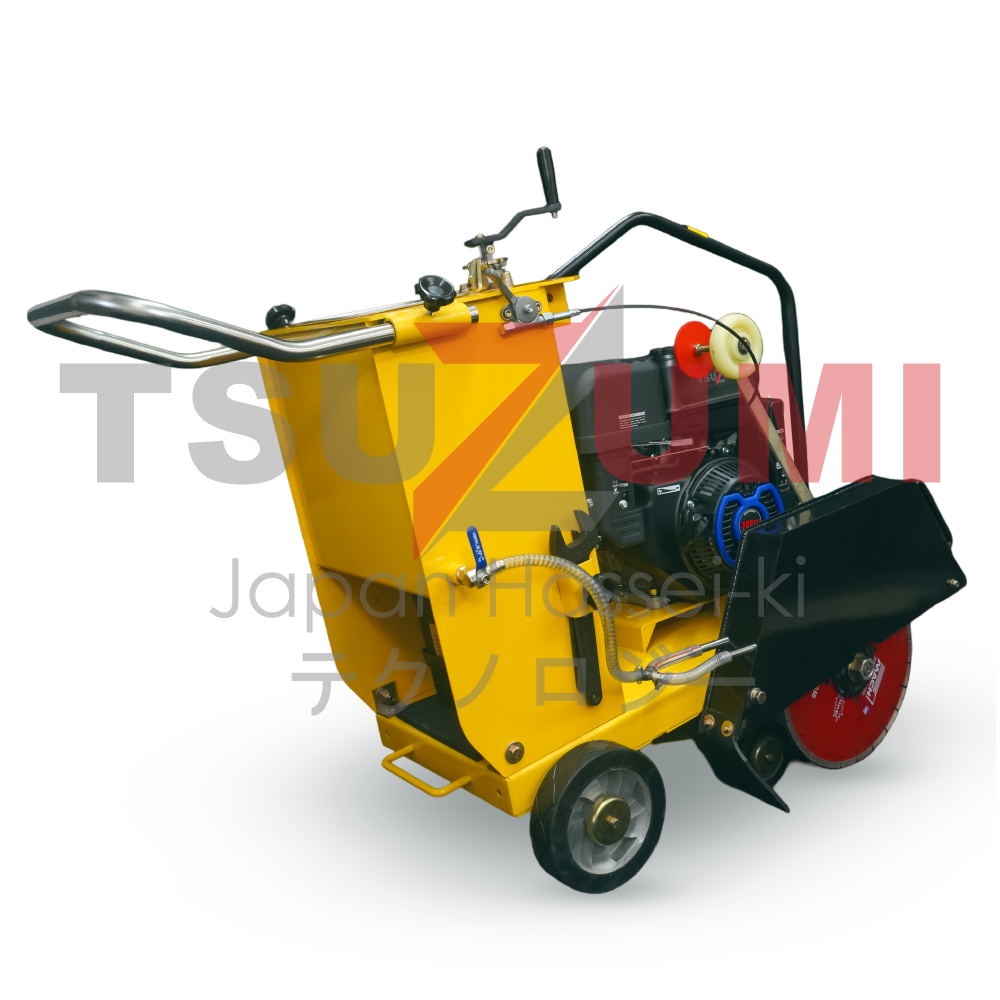 Mesin Potong Aspal Beton Tsuzumi TCQ18 Komplit Engine Tsuzumi TX390E Blade Size 16 Inch