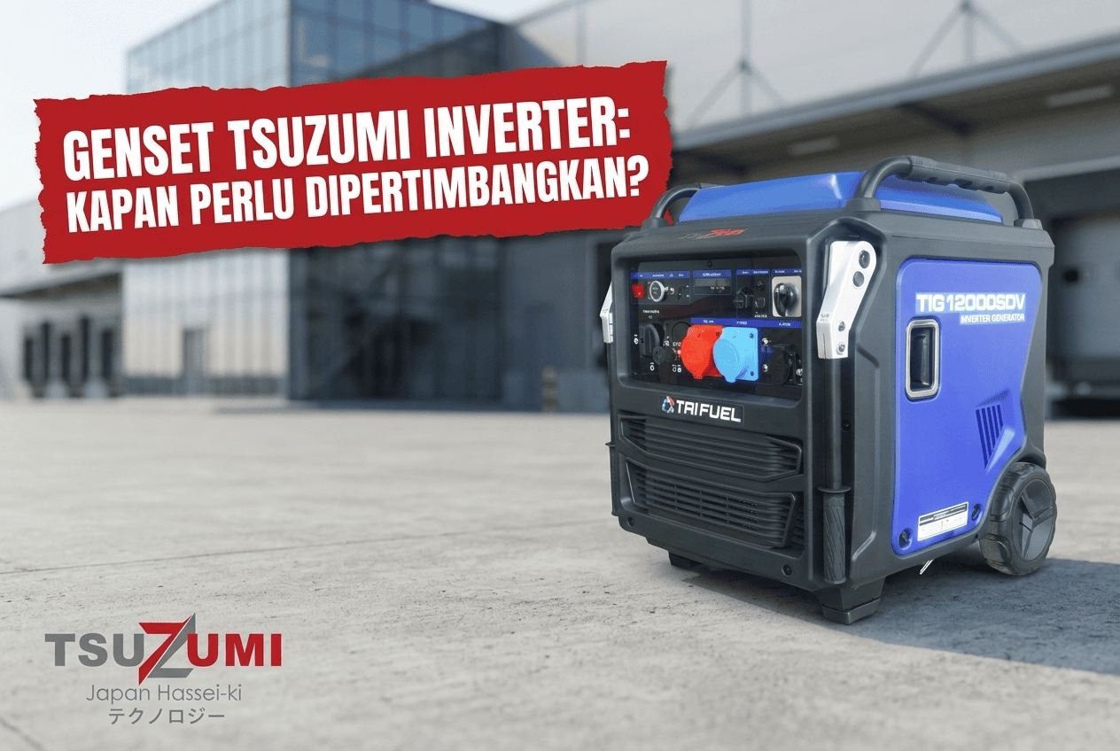 Genset Tsuzumi Inverter: Kapan Perlu Dipertimbangkan?