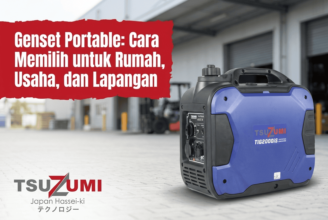 Genset Portabel: Cara Memilih untuk Rumah, Usaha, dan Lapangan