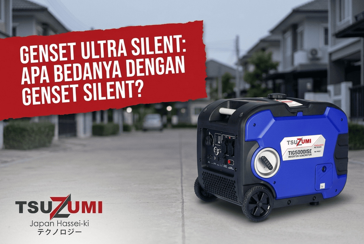 Genset Ultra Silent: Apa Bedanya dengan Genset Silent?