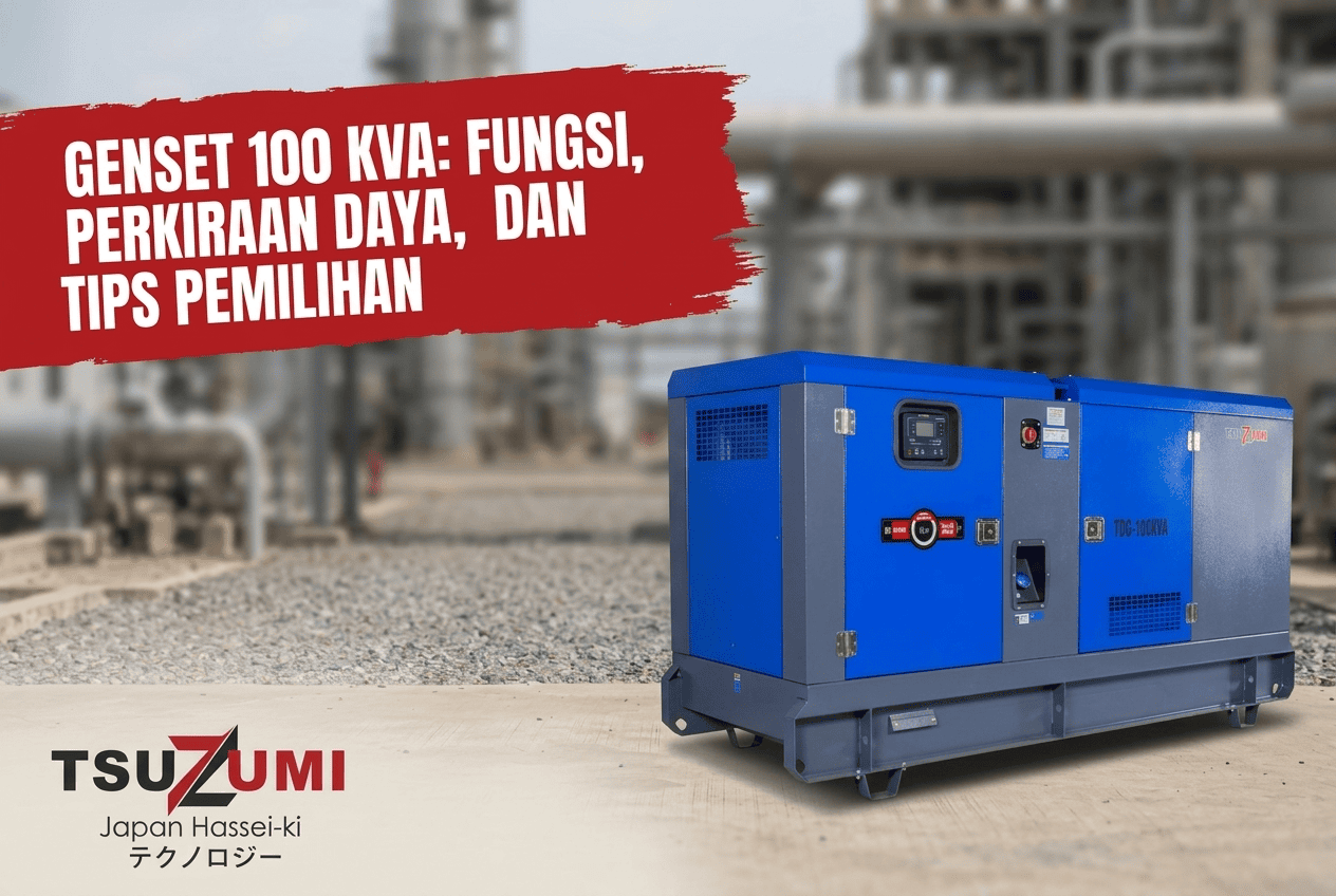 Genset 100 kVA: Fungsi, Perkiraan Daya, dan Tips Pemilihan